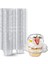 50'li Paket Bireysel Cupcake Kapları, Istiflenebilir Tek Bölmeli Tek Kullanımlık Hava Geçirmez Kubbe Kapaklı Taşıyıcı Tutucu Kutu (Yurt Dışından) 1