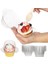 50'li Paket Bireysel Cupcake Kapları, Istiflenebilir Tek Bölmeli Tek Kullanımlık Hava Geçirmez Kubbe Kapaklı Taşıyıcı Tutucu Kutu (Yurt Dışından) 3