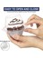 50'li Paket Bireysel Cupcake Kapları, Istiflenebilir Tek Bölmeli Tek Kullanımlık Hava Geçirmez Kubbe Kapaklı Taşıyıcı Tutucu Kutu (Yurt Dışından) 5
