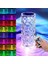 Dekoratif Hediye Ledli USB Şarjlı Dokunmatik Kristal Elmas LED Masa Lambası Kumandalı Rgb Model 4