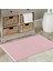 Serenityspace Kaymaz Taban, Yıkanabilir, Katlanabilir, Nefes Alabilir, Pamuk Dokuma Dekoratif Pembe Homesteadart Rugs Kilim 3