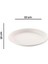 Nature Ekolojik Karton Kağıt Parti Tek Kullanımlık Tabak - 22 Cm. - 50 Adetlik 10 Paket 4