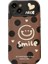 Polka Dot Graffiti Smiley Face For iPhone 12 Apple Telefon Kılıfı (Yurt Dışından) 1