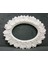 Yaprak Kabartmalı 25 cm Çerçeve Silikon Kalıp K-807 1