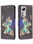 Xiaomi Için 12 Lite Pu Deri Cüzdan Telefon Kılıf Desen Baskı Katlanabilir Stand Kapak Yahudi Kelebek (Yurt Dışından) 1