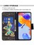 Xiaomi Için 12 Lite Pu Deri Cüzdan Telefon Kılıf Desen Baskı Katlanabilir Stand Kapak Yahudi Kelebek (Yurt Dışından) 3