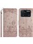 Duvar Kedileri Xiaomi Poco M4 Pro 4g Stand Pu Deri Cüzdan Kapağı Smoky Mor ile Baskılı Telefon Kılıfı (Yurt Dışından) 1
