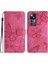 Xiaomi 12T 5G/12T Pro 5g/redmi K50 Ultra 5g Deri Telefon Kapağı Kelebek Basılı Cüzdan Standı Case-Rose (Yurt Dışından) 1