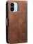 Xiaomi Redmi A1 4g/a2 4g Için Cep Telefonu Kılıfı, Retro Ekleme Stil Cüzdan Stand Deri Flip Telefon Kapağı Kayış-Yeşil ile (Yurt Dışından) 5