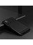 Xiaomi Poco X4 Pro 5g Yumuşak Cilt Esnek Tpu Anti-Slatch Anti-Slatch Telefon Kılıfı Karbon Fiber Doku Fırçalanmış Şok Geçirmez Şık Kasa-Siyah (Yurt Dışından) 3