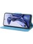 Xiaomi Poco X4 Pro 5g Pu Deri Kelebek Çiçeği Baskılı Stand Flip Cover Tpu Iç Kabuk Şok Geçirmez Koruyucu Cüzdan Telefon Kılıfı Strap-Blue (Yurt Dışından) 3