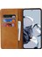 Xiaomi 12T 5G/12T Pro 5g/redmi K50 Ultra Pu Deri Telefon Kılıfı Stand Iki Renk Ekleme Cüzdan Kapak Sarı+Kahverengi (Yurt Dışından) 2