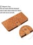 Xiaomi 12T 5G/12T Pro 5g/redmi K50 Ultra 5g Mıknatıs Toka Etnik Baskıda Baskı Cüzdan Eller Seçim Deri Kılıf Strap-Brown (Yurt Dışından) 2