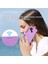 Dierfeng Df-03 Xiaomi Poco C40 4g Için Koruyucu Telefon Kılıfı, Pu Deri Çizgiler Baskılı Cüzdan Telefon Stand Kapak Morası (Yurt Dışından) 5