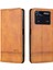Xiaomi Poco M4 Pro 4g Pu Deri Folio Kapak Stand Gizli Manyetik Adsorpsiyon Tam Koruma Cüzdan Flip Case-Brown (Yurt Dışından) 1