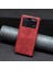 Xiaomi Için Poco M4 Pro 4g Pu Deri Kart Tutucu Baskıda Baskı Rhombus Desen Telefon Kılıfı Çanta-Kırmızı (Yurt Dışından) 5