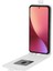 Xiaomi Için 12 Lite Dikey Flip Case ile Kart Yuvası Çılgın At Dokusu Damla Damla Dirençli Manyetik Toka Pu Deri Telefon Kapak-Beyaz (Yurt Dışından) 2