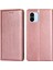 Xiaomi Için Redmi A1 4g/a2 4g Pu Deri Manyetik Otomatik Kapanış Telefon Kılıfı Cüzdan Stand Koruyucu Kapak Golü Altın (Yurt Dışından) 1