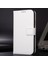 Xiaomi Redmi Için 11 Prime 4g Pu Deri Stand Manyetik Kapatma Cep Telefonu Kapak Elmas Dokusu Flip Cüzdan Telefon Kapağı Strap-White ile (Yurt Dışından) 2