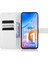 Xiaomi Redmi Için 11 Prime 4g Pu Deri Stand Manyetik Kapatma Cep Telefonu Kapak Elmas Dokusu Flip Cüzdan Telefon Kapağı Strap-White ile (Yurt Dışından) 3