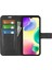 Dokulu Pu Deri Koruyucu Kapak Xiaomi Redmi 10A, Square Manyetik Toka Cüzdan Stand Telefon Kılıfı Black (Yurt Dışından) 2
