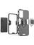 Xiaomi Redmi Için 11 Prime 4g Ring Tutucu Kickstand Telefon Kasası Sabit Pc Yumuşak Tpu Anti-Drop Koruyucu Kapak-Kırmızı (Yurt Dışından) 4