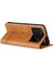 Xiaomi Poco M4 Pro 4g Pu Deri Folio Kapak Stand Gizli Manyetik Adsorpsiyon Tam Koruma Cüzdan Flip Case-Brown (Yurt Dışından) 4