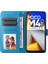 Xiaomi Için Poco M4 Pro 4g Ayçiçeği Baskılı Telefon Kılıfı Pu Deri Cüzdan Stand Sıralamaya Dayanıklı Flip Telefon Kapağı Bilek Kayış Mavisi (Yurt Dışından) 2