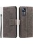 Xiaomi 12T 5g/redmi K50 Ultra 5G/12T Pro 5g Mandala Çiçek Deseni Baskılı Katlanır Stand Pu Deri Kılıf Tpu Iç Kabuk Cüzdan Flip Kapak Kayış-Grey (Yurt Dışından) 1