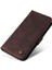 Xiaomi Için Poco C40 4g Ağaç Desen Metal Düğmesi Cilt-Touch Pu Deri Kılıf Cüzdan Stil Çizgileri Baskılı Manyetik Flip Stand Kapağı Strap-Brown (Yurt Dışından) 5