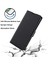 Xiaomi Için Redmi K50 Ultra 5G/12T 5g Stand Kartı Tutucu Pu Deri Deri Çift Manyetik Toka Folio Flip Cover-Black (Yurt Dışından) 4