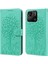 Xiaomi Için Redmi 10A Geyik Ağacı Deseni Baskılı Pu Deri Kapak Manyetik Toka Folio Flip Case Stand-Yeşil (Yurt Dışından) 1