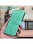 Xiaomi Için Redmi 10A Geyik Ağacı Deseni Baskılı Pu Deri Kapak Manyetik Toka Folio Flip Case Stand-Yeşil (Yurt Dışından) 5