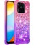 Xiaomi Redmi Için Yb Quicksand 10C Glitter Kasa Gradyan ve Akan Sıvı Yumuşak Tpu Yastık Telefon Kapak-Pembe/mor (Yurt Dışından) 1