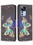 Xiaomi 12T 5g/redmi K50 Ultra 5G/12T Pro 5g Manyetik Flip Pu Pu Deri Eller Serbest Stant Basılı Desen Telefon Kapak-Yahudi Kelebek (Yurt Dışından) 1