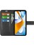 Xiaomi Için Poco C40 4g Pu Deri Telefon Kılıf Buzağı Doku Stand Cüzdan Manyetik Flip Telefon Kapağı Black (Yurt Dışından) 2