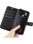 Xiaomi Için Poco C40 4g Pu Deri Telefon Kılıf Buzağı Doku Stand Cüzdan Manyetik Flip Telefon Kapağı Black (Yurt Dışından) 5