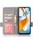 Xiaomi Poco C40 4g Için Koruyucu Telefon Kapağı, Manyetik Toka Folio Flip Cüzdan Kılıfı Standı Pu Deri Litchi Doku Kabuk Grey (Yurt Dışından) 3