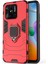 Xiaomi Redmi 10C Için Ring Tutucu Kickstand Telefon Kılıfı, Yumuşak Tpu+Sabit Pc Damla Geçirmez Koruyucu Kapak-Kırmızı (Yurt Dışından) 3