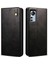 Xiaomi 12 Lite Için Mumsu Çılgın At Doku Koruyucusu, Stand Cüzdan Tarzı Manyetik Otomatik Emici Deri Cep Telefonu Kapak-Siyah (Yurt Dışından) 1