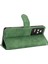 Xiaomi Için Poco F4 5g/redmi K40S 5g Stand Stant Cüzdan Pu Deri Kılıf Cilt Touch Hissed Folio Flip Flip Koruyucu Kapak Strap-Green (Yurt Dışından) 5