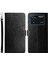 Xiaomi Poco M4 Pro 4g Için HT01 Pu Deri Telefon Kabuğu, Y Şeklinde Çizgiler Cüzdan Stand Telefon Kapağı Black (Yurt Dışından) 1