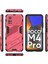 Xiaomi Için Poco M4 Pro 4g Kickstand Tasarım Koruyucu Kapak Yumuşak Tpu Sert Pc Şok Geçirmez Telefon Vaka-Rose (Yurt Dışından) 5