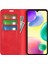 Xiaomi Redmi Için 10A Cilt Duygu Deri Deri Kapak Otomatik Kapatma Cüzdan Stand-Red ile Manyetik Telefon Kılıfı (Yurt Dışından) 3
