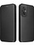 Xiaomi Redmi Için 11 Prime 4g Karbon Fiber Doku Manyetik Pu Deri Deri Anti-Sracratch Anti-Sracratch Kılıf Kartı Yuvası Stand Cep Telefonu Kapak Black (Yurt Dışından) 1