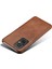 Xiaomi Redmi Için 11 Prime 4g Buzağı Dokulu Pu Deri Kaplamalı Pc Koruyucu Kapak Şok Geçirmez Telefon Geri Brown (Yurt Dışından) 3
