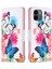 Xiaomi Redmi A1 4g/a2 4g/a1+ 4g/a2+ 4g/poco C50 4g Cüzdan Kılıfı Düşüş Pu Deri Deri Manyetik Kapatma Desen Desen Stand Telefon Kapağı-Two Kelebekler (Yurt Dışından) 1