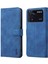 Xiaomi Poco X4 Pro 5g Pu Deri Cüzdan Flip Case Şok Geçirmez Tpu Iç Kabuk Folio Stand View Bookstyle Cover-Blue (Yurt Dışından) 1