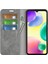 Xiaomi Için Redmi 10A Cilt Duygu Deri Kapak Otomatik Kapatma Cüzdan Stand-Grey ile Manyetik Telefon Kılıfı (Yurt Dışından) 3