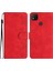 Xiaomi Redmi Için 10A Baskılı Kelebek Telefon Kılıfı Deri Cüzdan Flip Stand Telefon Kapak-Kırmızı (Yurt Dışından) 1